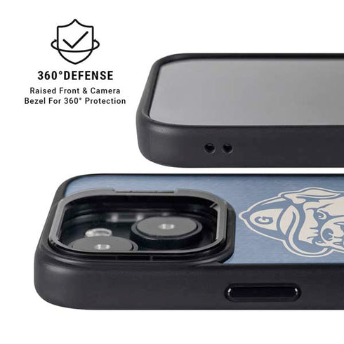 Georgetown University Jack the Bulldog Mascot iPhone 15 Kickstand Case